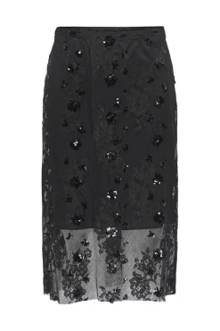 New Only Onlsinna Lace Skirt Xt 4838760 Black