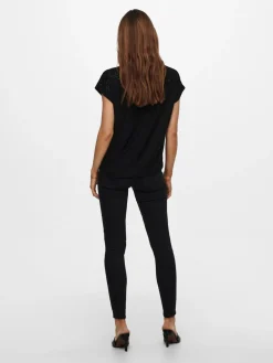 Only Onlsmilla S/S Top 3688707 Black