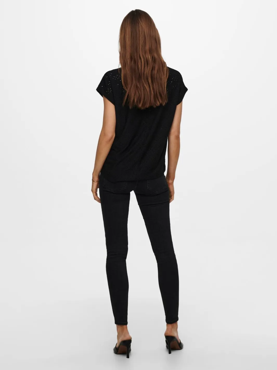 Only Onlsmilla S/S Top 3688707 Black