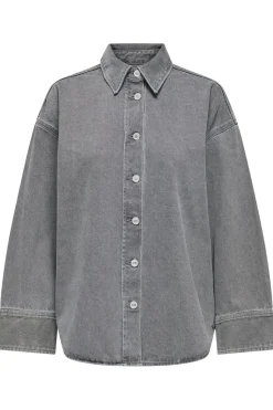 Only Onlsophie L/S Oversized Jkt Sik 4669953 Medium Grey Denim
