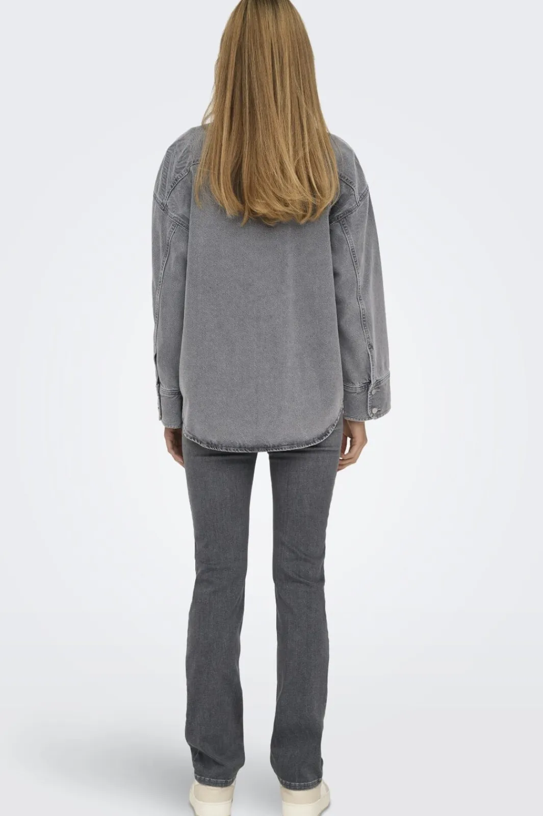 Only Onlsophie L/S Oversized Jkt Sik 4669953 Medium Grey Denim