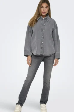 Only Onlsophie L/S Oversized Jkt Sik 4669953 Medium Grey Denim