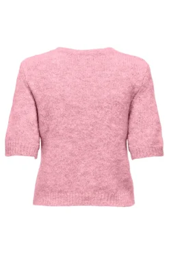 Online Only Onlstarla Ss O-Neck Cc Knt 4982812 Romance Rose Melange