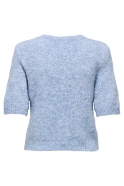 Only Onlstarla Ss O-Neck Cc Knt 4996442 Grapemist Melange