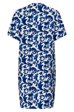 Outlet Only Onlsusi Life Ss V-Neck Tunic Dress Wnn 4881776 Beacon Blue Ornaments