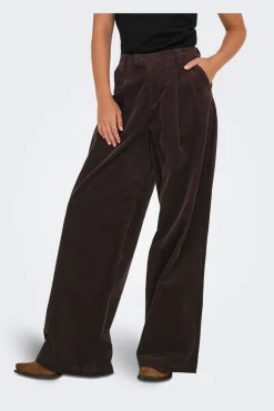 Only Onlsvea-Nessa Cord Wide Pant Cc Tlr 4854242 Seal Brown