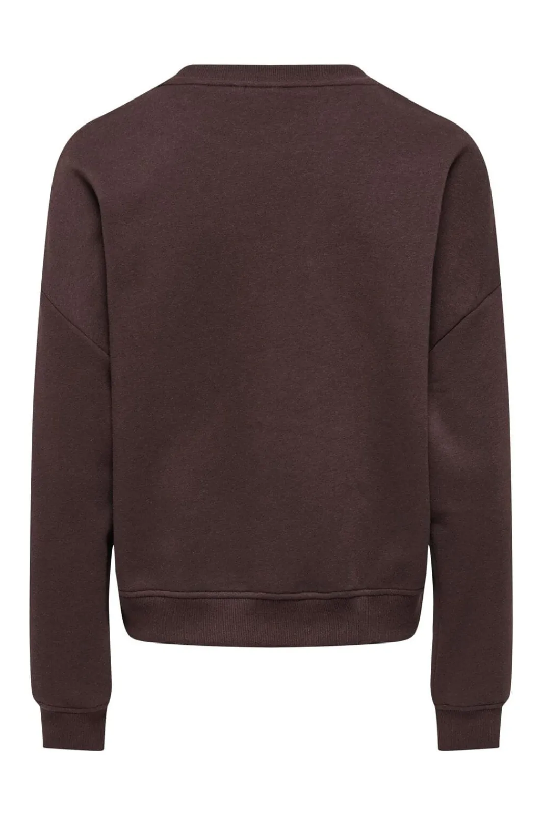 Online Only Onlsweat Life L/S Crew Oversize Swt 5045880 Coffee Bean
