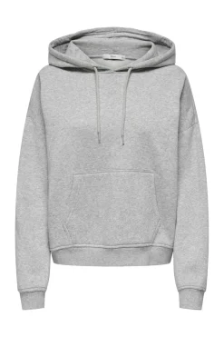 Outlet Only Onlsweat Life L/S Hoodie Pkt Swt 4509771 Light Grey Melange