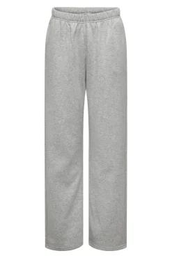 New Only Onlsweat Life Pants Relaxed Swt 4509766 Light Grey Melange