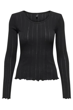 Discount Only Onltenna O-Neck L/S Top 4941394 Black