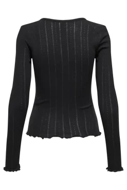 Discount Only Onltenna O-Neck L/S Top 4941394 Black