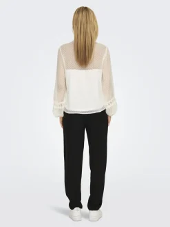 Best Only Onltessa Eliza Ls Top 4314185 Cloud Dancer