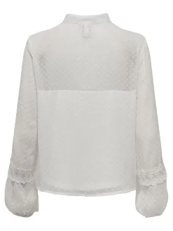 Best Only Onltessa Eliza Ls Top 4314185 Cloud Dancer