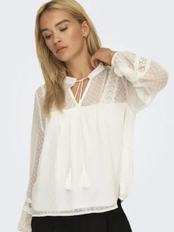 Best Only Onltessa Eliza Ls Top 4314185 Cloud Dancer