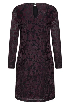 Hot Only Onlthea L/S Flock Dress