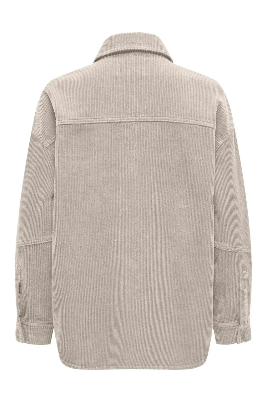 Discount Only Onltiggy L/S Cord Shacket 4732421 Silver Lining
