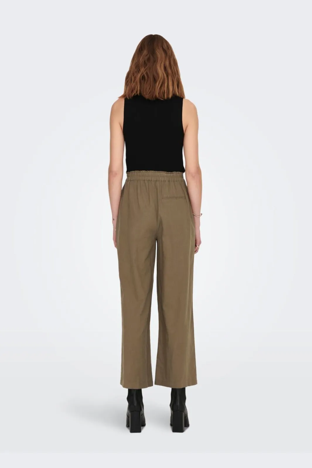 Only Onltokyo Linen Blend Pant 4144366 Cub