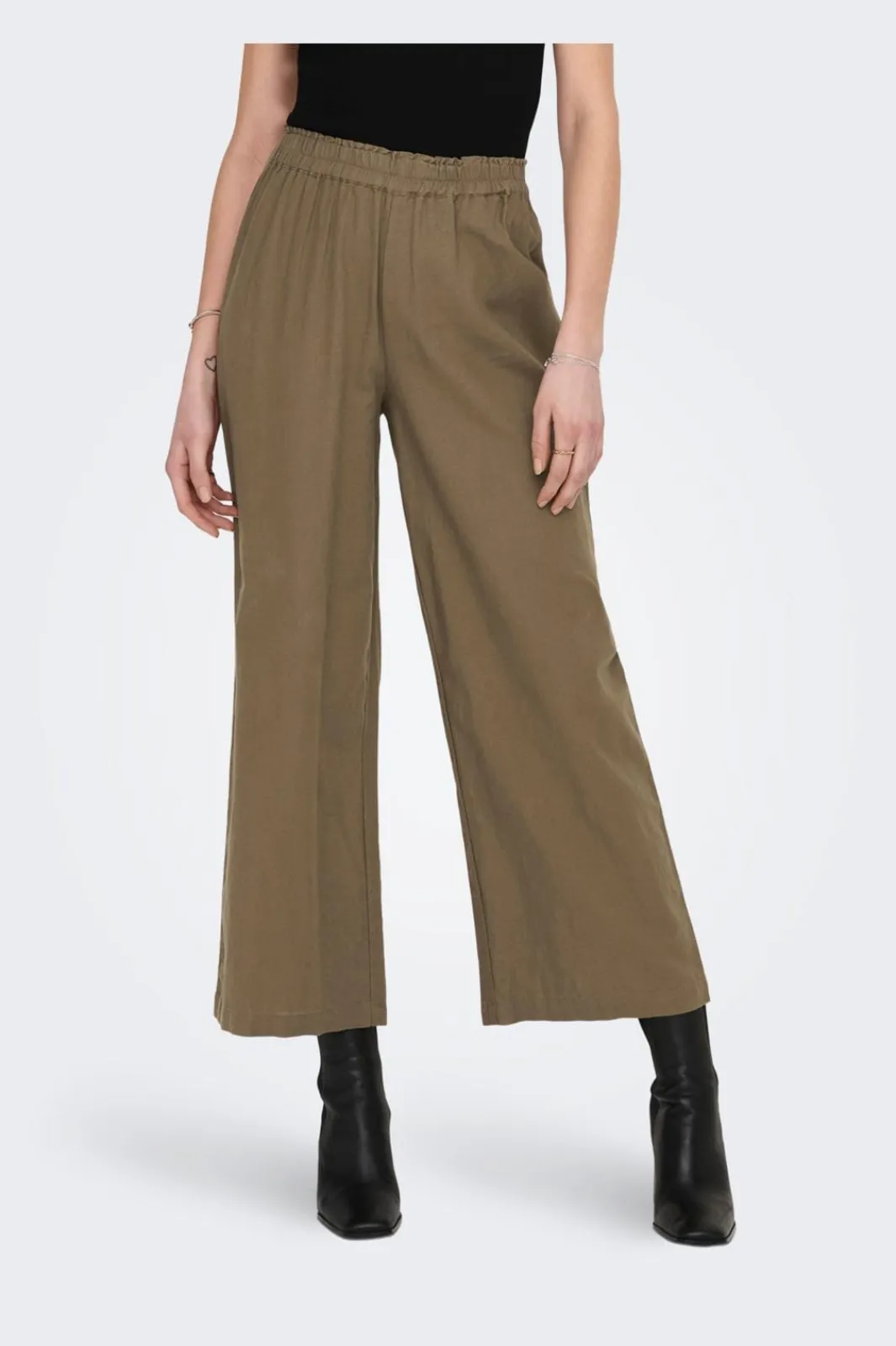 Only Onltokyo Linen Blend Pant 4144366 Cub