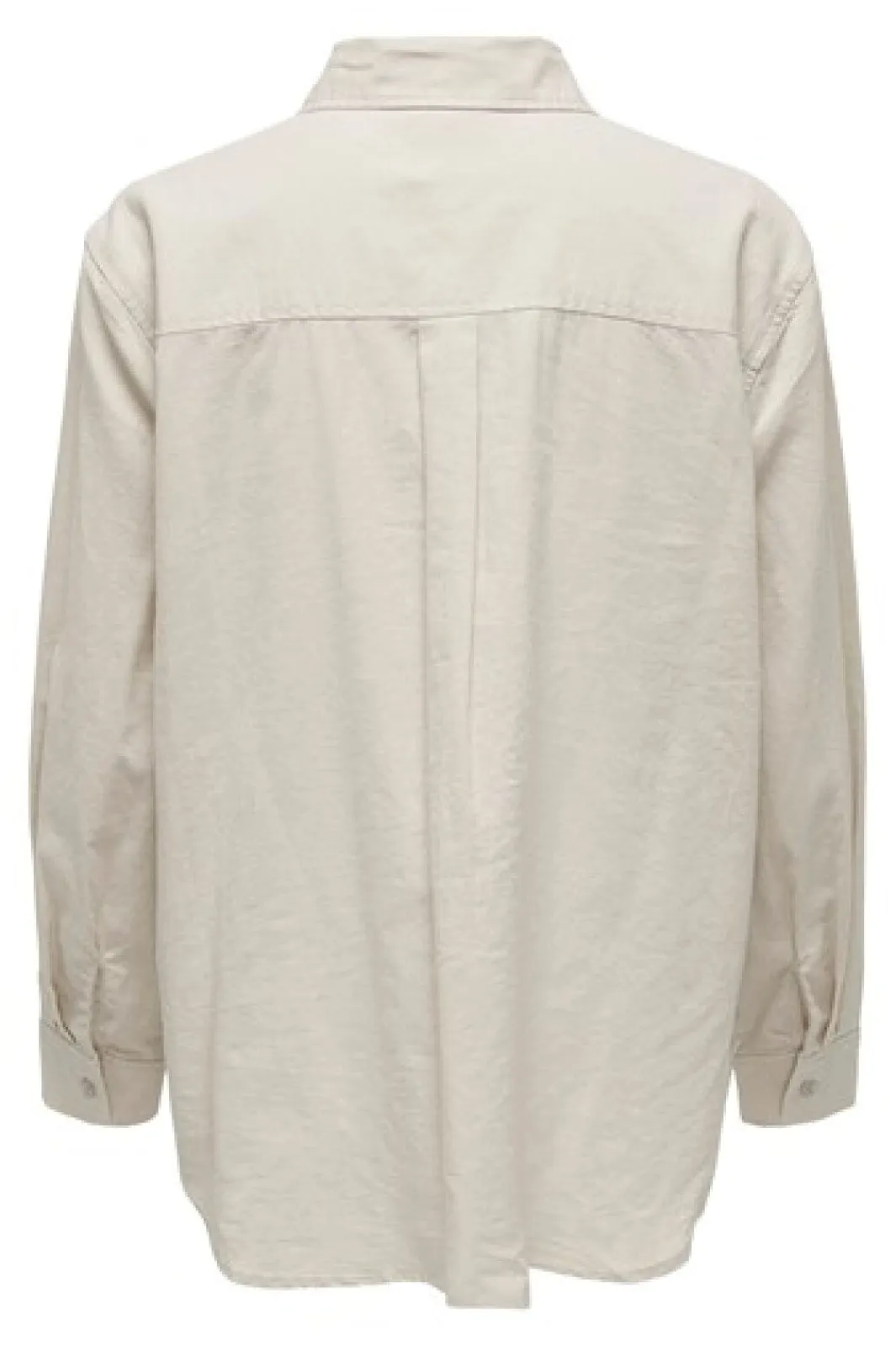 Online Only Onltokyo L/S Linen Blend Shirt 3996894 Moonbeam