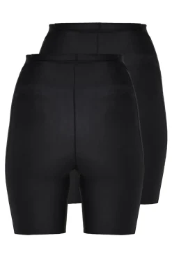 Outlet Only Onltracy Shape Up 2Pack Bonded Shorts 4251580 Black BLACK-BLACK