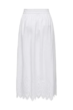 Sale Only Onltulum Emb Maxi Skirt 4695534 Bright White Bright White Emb