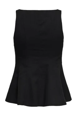 Only Onlunita Life S/L Peplum Top Tlr Ox 4978186 Black