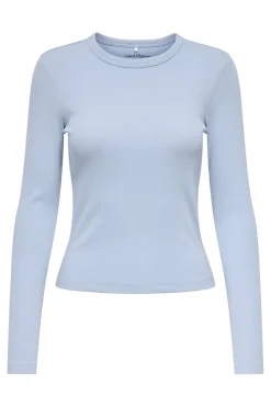 Only Onlval L/S O-Neck Top 4983076 Soft Chambray