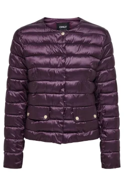 Best Only Onlvega Life Quilt Short Jacket Cc 4768463 Mauve Wine