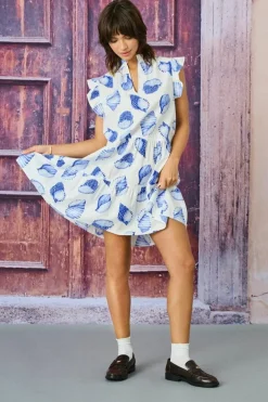 Best Only Onlvera Capsl Short Dress 4883146 Cloud Dancer Sea Shell