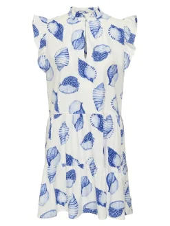 Best Only Onlvera Capsl Short Dress 4883146 Cloud Dancer Sea Shell