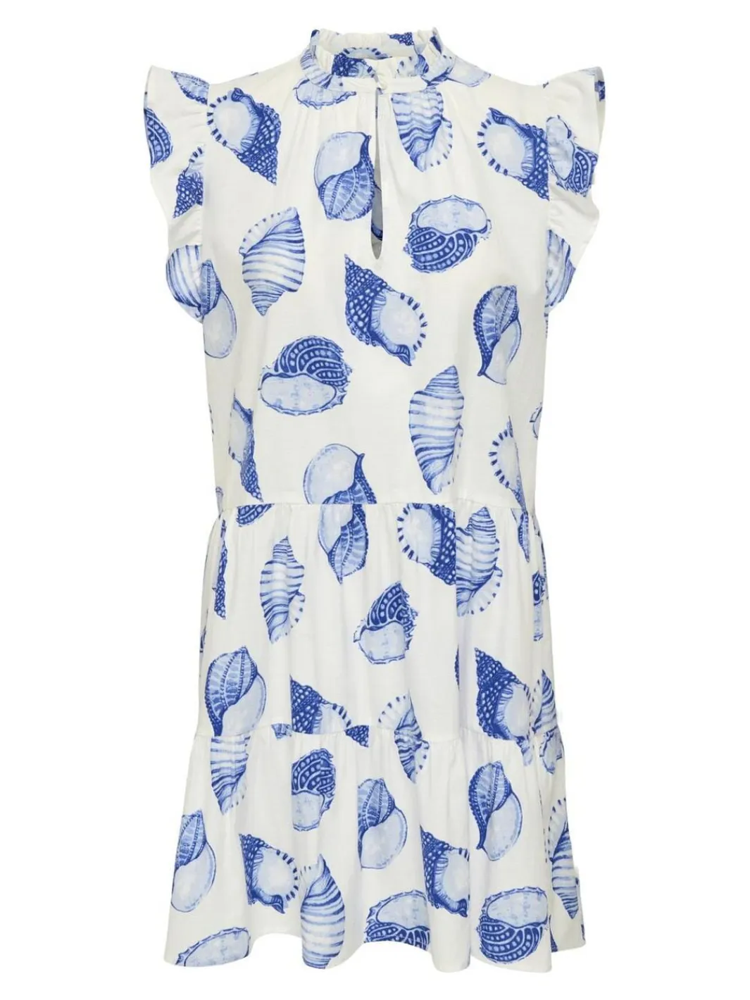 Best Only Onlvera Capsl Short Dress 4883146 Cloud Dancer Sea Shell