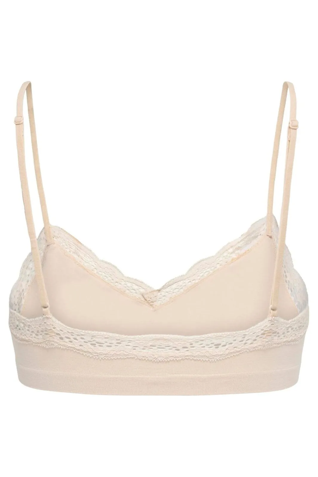 Only Onlvicky Lace Scoop Neck Bralette Acc 4928271 Peach Taffy