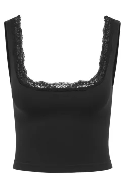 Outlet Only Onlvicky Lace Singlet Square Neck Acc 4816311 Black