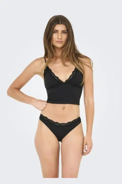 Best Only Onlvicky Lace Thong 2-Pack Acc 4822908 Black 2Xpack