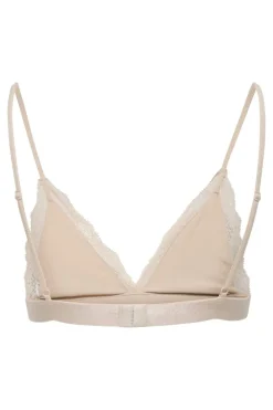 New Only Onlvicky Lace Unpadded Bralette Acc 4816286 Peach Taffy