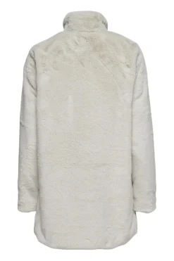 Discount Only Onlvida Faux Fur Coat 2900048 Pumice Stone