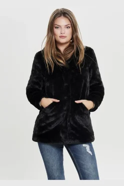 Outlet Only Onlvida Faux Fur Coat 2889506 Black