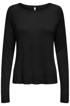 Only Onlvienna Ls O-Neck Knt 4727292 Black