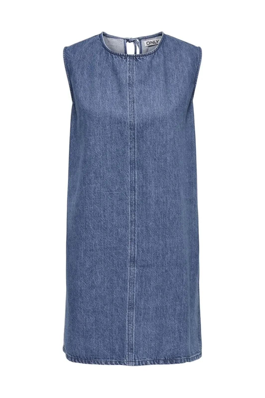 Clearance Only Onlvigga S/L Open Back Dress Sik 4799444 Medium Blue Denim
