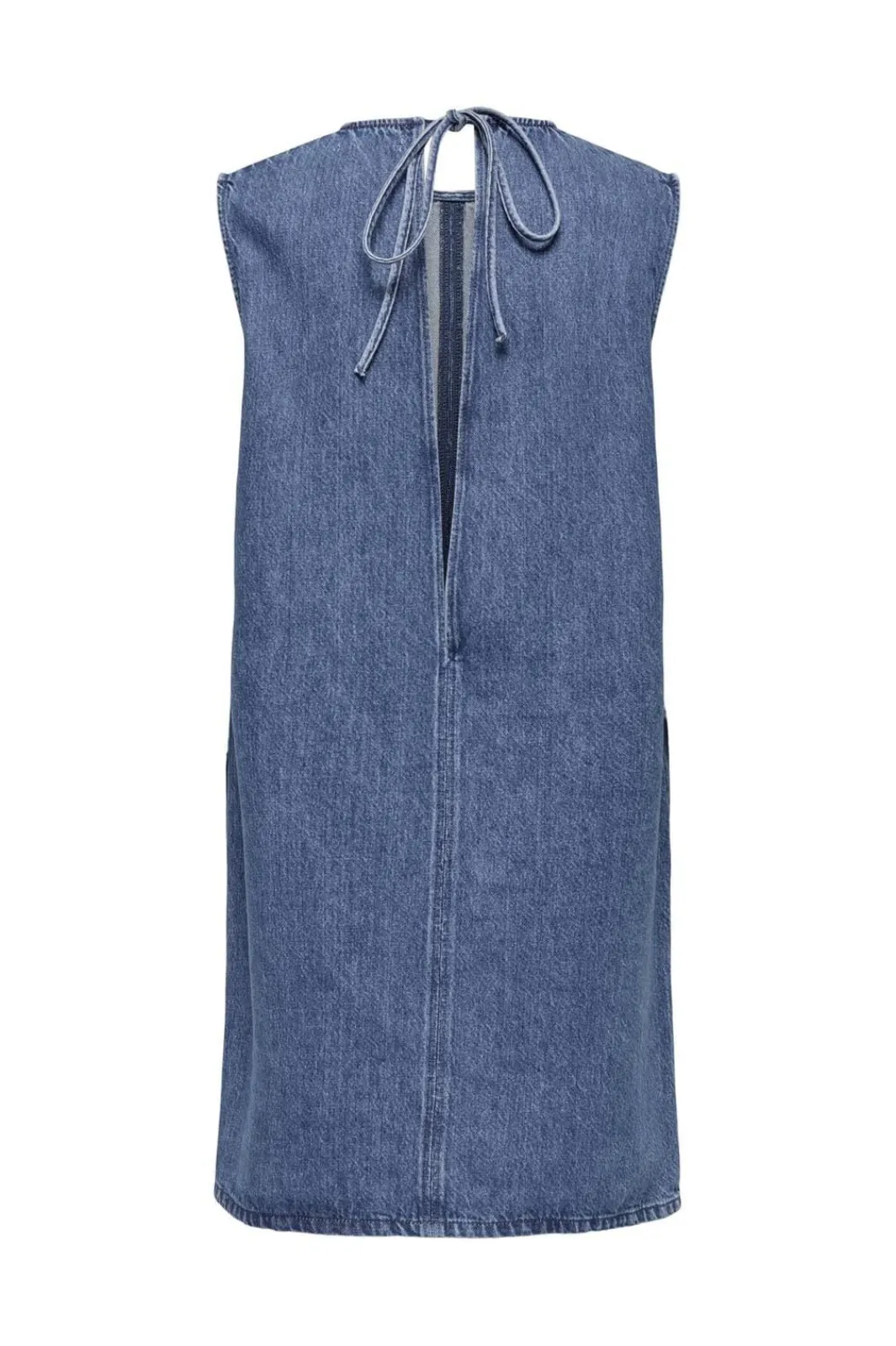 Clearance Only Onlvigga S/L Open Back Dress Sik 4799444 Medium Blue Denim