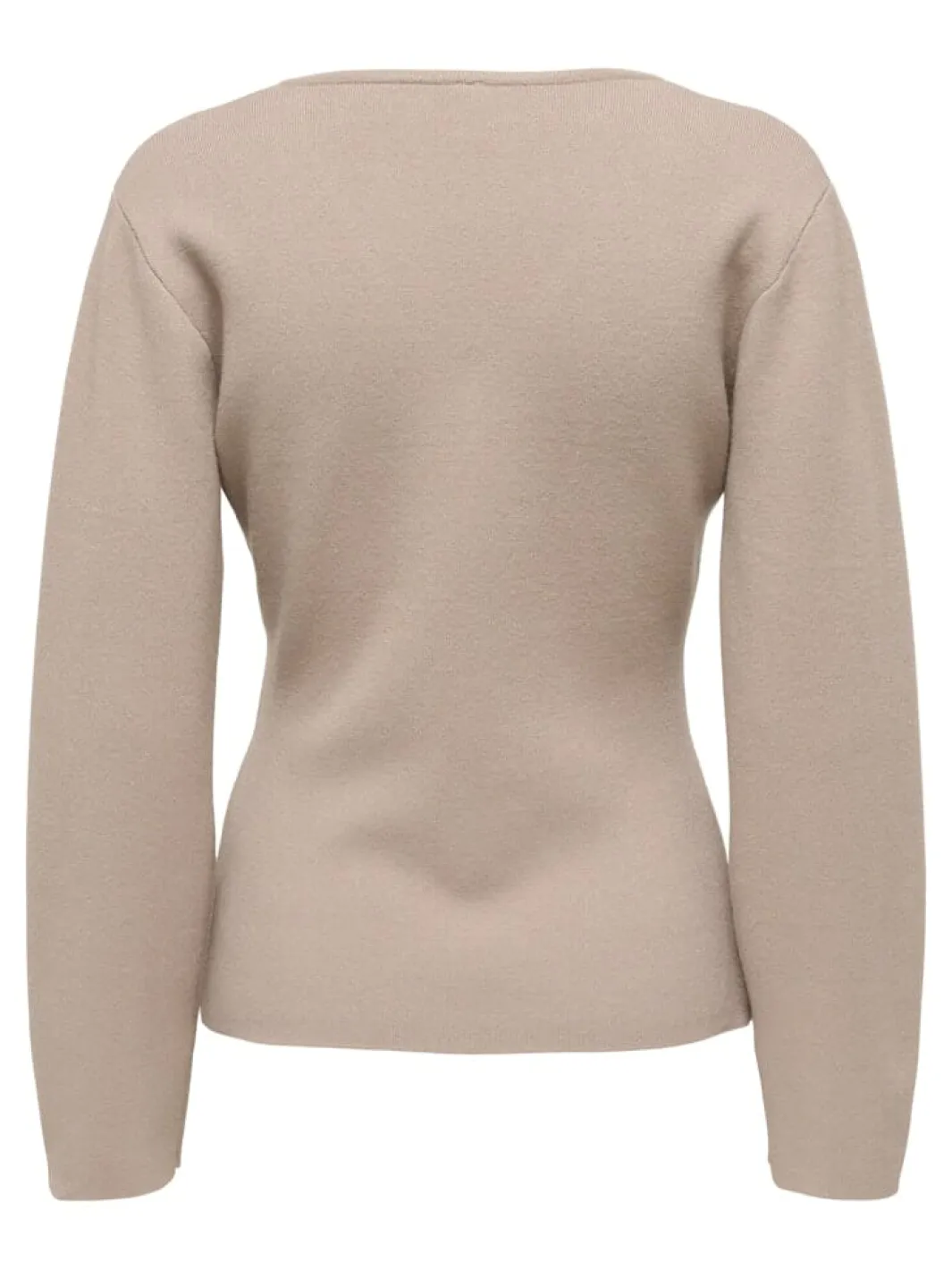 Hot Only Onlviola Ls Fit V-Neck Knt 4967667 Mocha Meringue