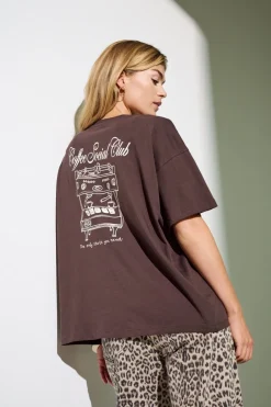 Outlet Only Onlvivvi Life S/S Lovely Top 4897146 Black Coffee Page Bookstore