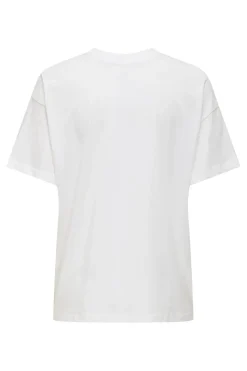 Sale Only Onlvivvi Life S/S Lovely Top 4897147 Bright White Paris