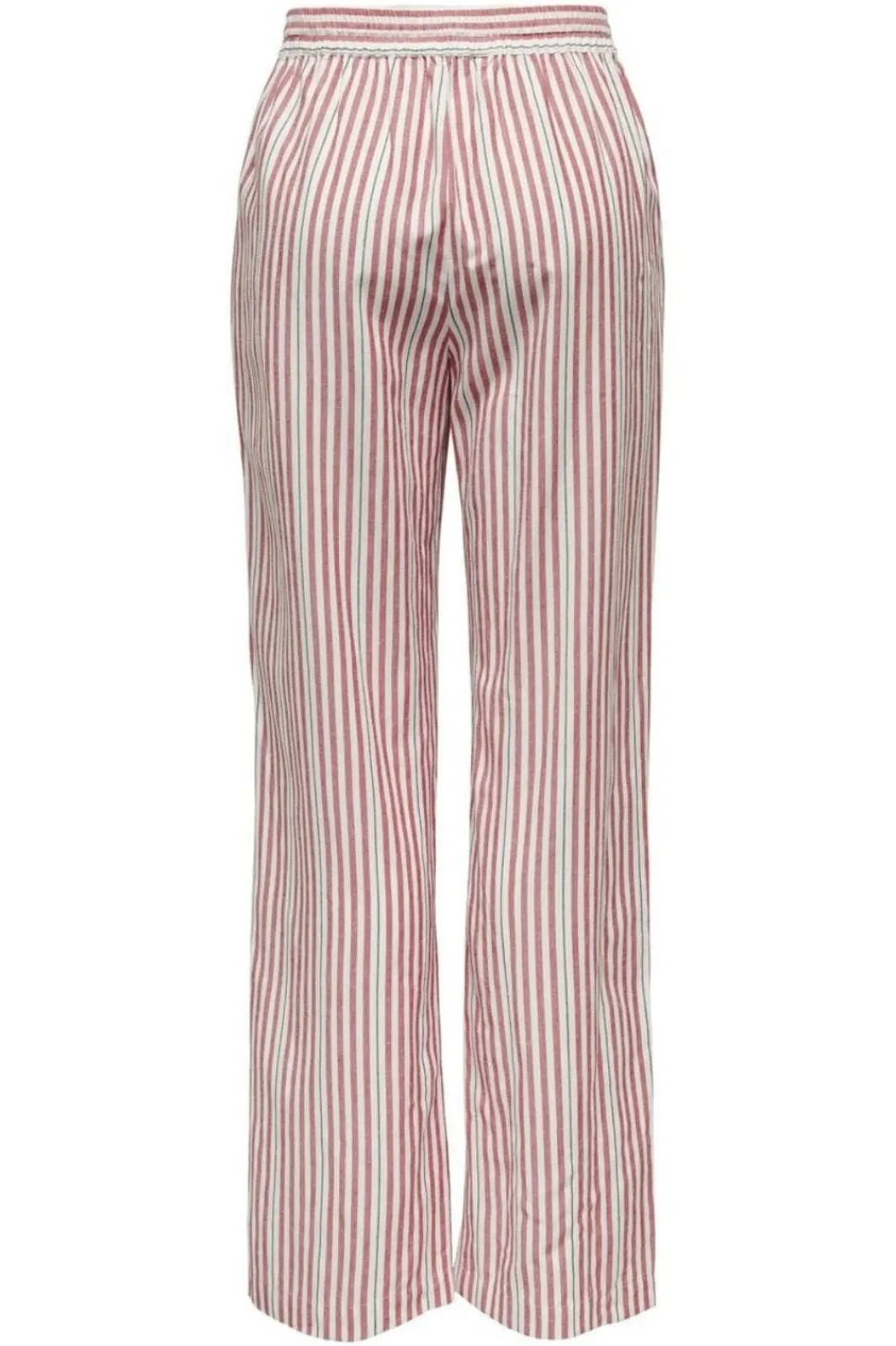 Online Only Onlwindy Life Linen Bl Pull-Up 4714535 Cloud Dancer W High Risk Red/Black