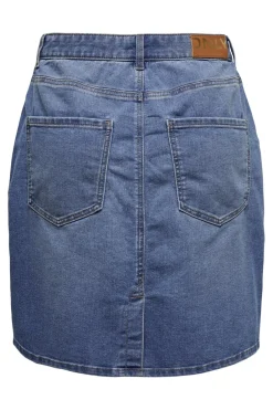 Discount Only Onlwonder Skirt Pim 4522708 Medium Blue Denim