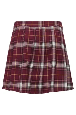 Sale Only Onlwren Check Short Skirt 4970179 Syrah Checked Pulse