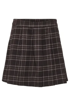Clearance Only Onlwren Check Short Skirt 4970180 Black Checked Forge