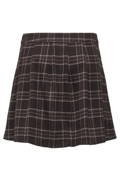 Clearance Only Onlwren Check Short Skirt 4970180 Black Checked Forge