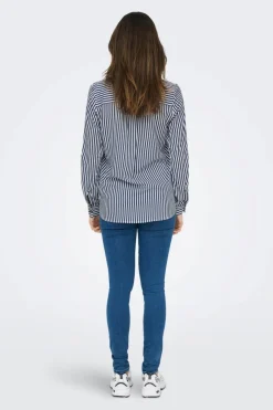 Best Only asmin Shirt L/S 4117155 Peacoat WHITE