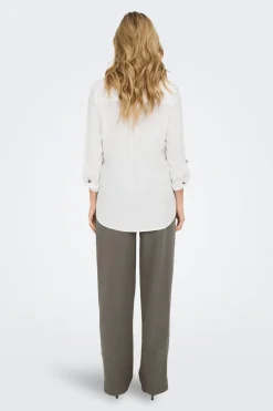 Online Only asmin Shirt L/S 4304302 Snow White